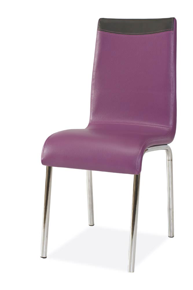 židle H 161 chrom / koženka